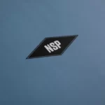 NSP Longboard Protech Indigo detailed logo