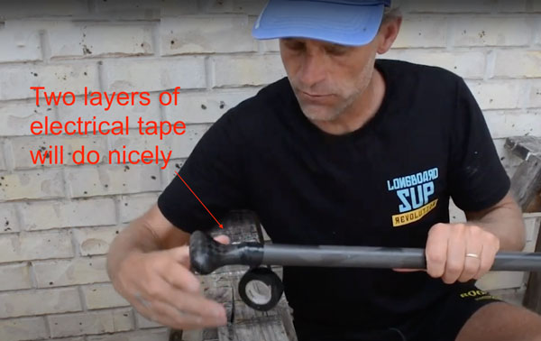 How to cut a carbon paddle