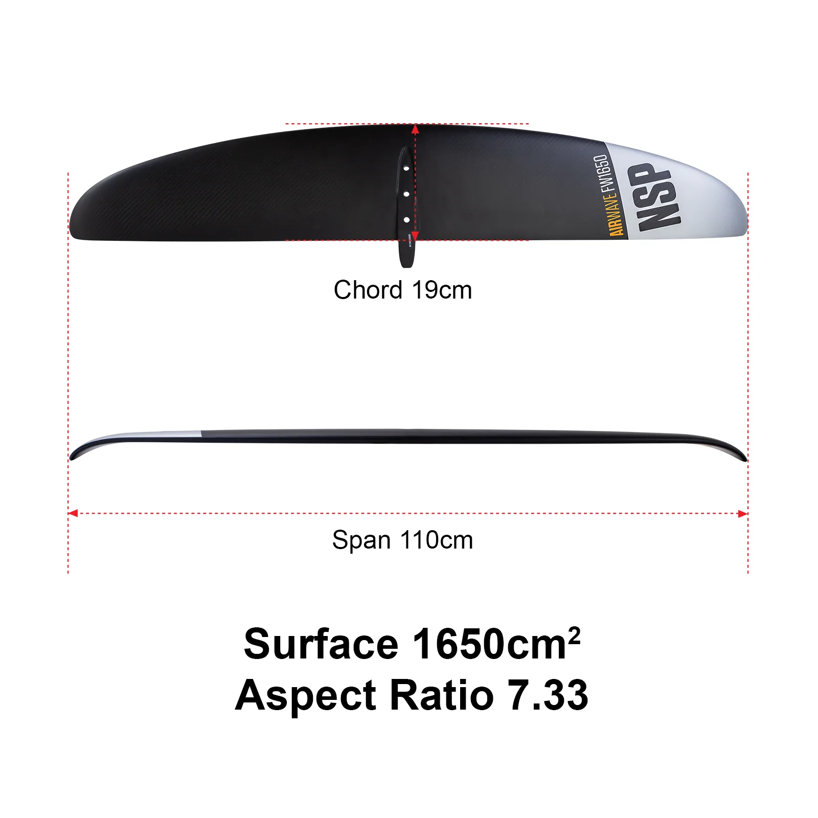 glider front wings