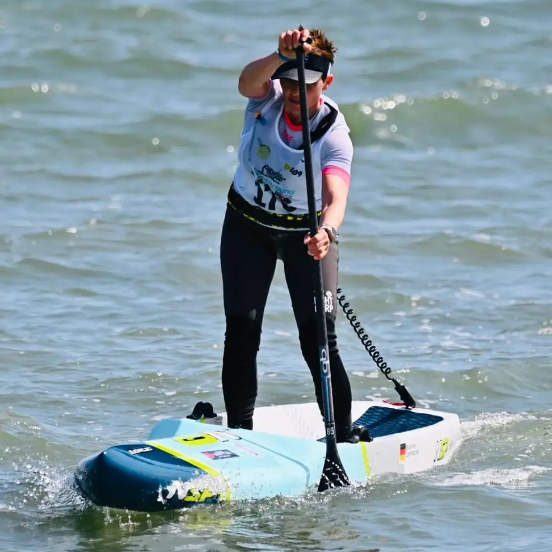 Susanne at Spring SUP Race