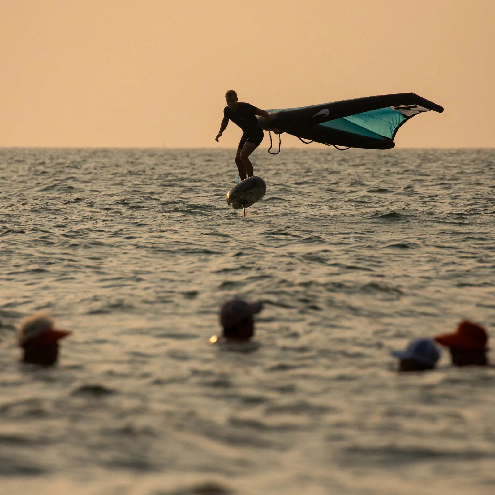 NSP Bluefin Pro Carbon Downwinder | SUP Board action 01